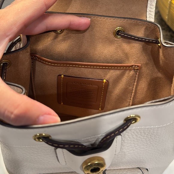 NWT Coach Riya Backpack 21 In Colorblock - Picture 5 of 14